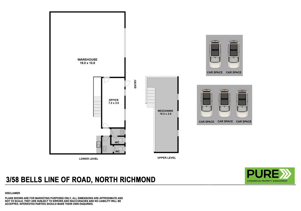 Pure PM-Commercial Warehouse For Lease at North Richmond